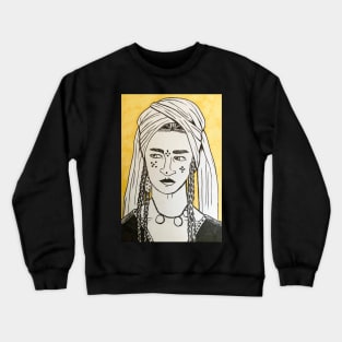 Tuareg African woman Crewneck Sweatshirt